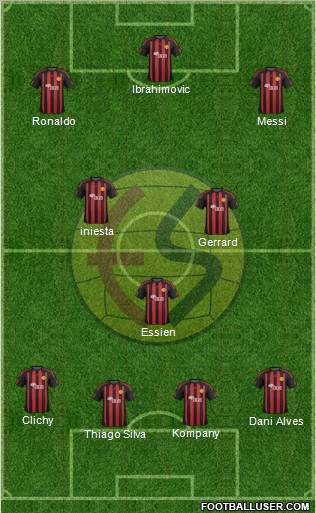 Eskisehirspor Formation 2012