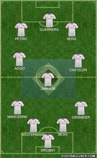 Hamburger SV Formation 2012