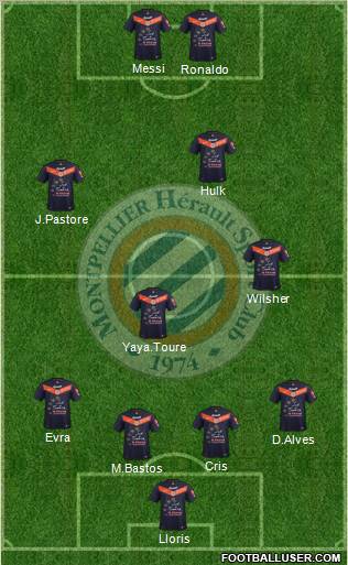 Montpellier Hérault Sport Club Formation 2012