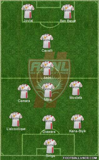 A.S. Nancy Lorraine Formation 2012