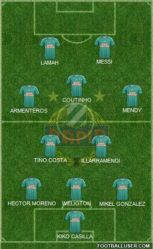 SK Rapid Wien Formation 2012