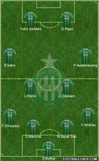 A.S. Saint-Etienne Formation 2012