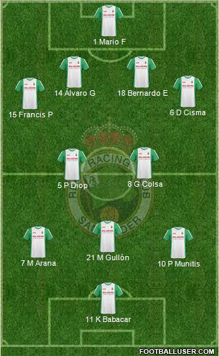 R. Racing Club S.A.D. Formation 2012