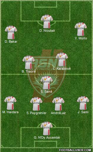 A.S. Nancy Lorraine Formation 2012