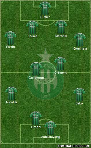 A.S. Saint-Etienne Formation 2012