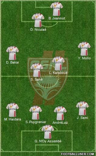 A.S. Nancy Lorraine Formation 2012