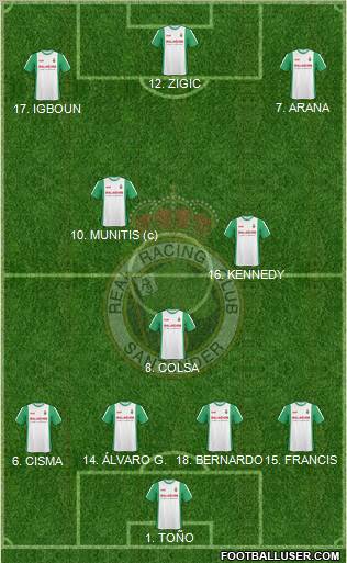 R. Racing Club S.A.D. Formation 2012