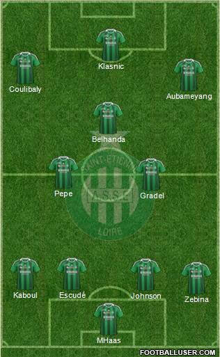 A.S. Saint-Etienne Formation 2012