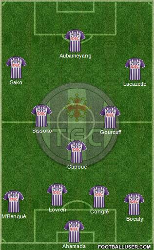 Toulouse Football Club Formation 2012