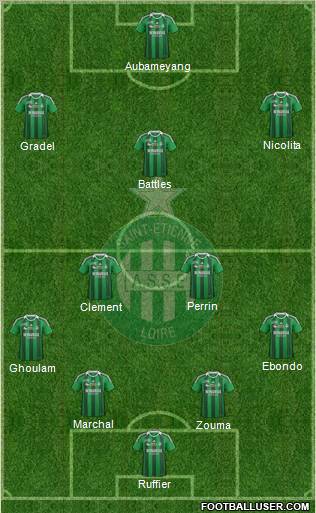 A.S. Saint-Etienne Formation 2012