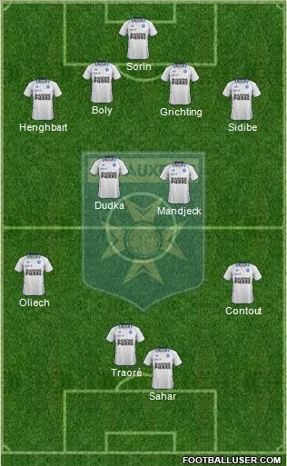 A.J. Auxerre Formation 2012