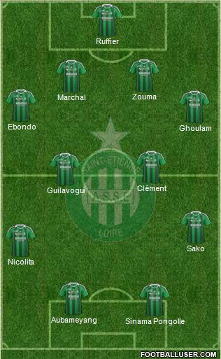 A.S. Saint-Etienne Formation 2012