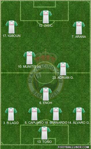 R. Racing Club S.A.D. Formation 2012