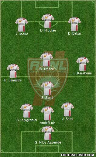 A.S. Nancy Lorraine Formation 2012