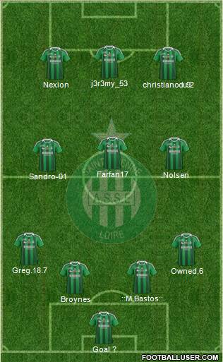 A.S. Saint-Etienne Formation 2012