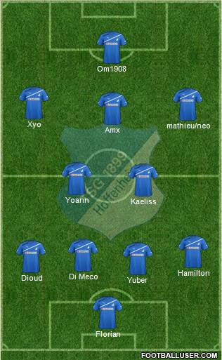 TSG 1899 Hoffenheim Formation 2012