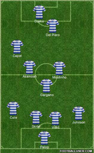 Queens Park Rangers Formation 2012