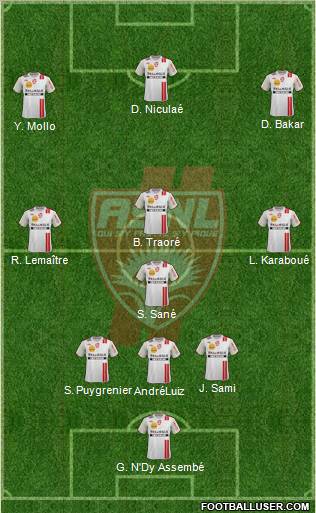 A.S. Nancy Lorraine Formation 2012