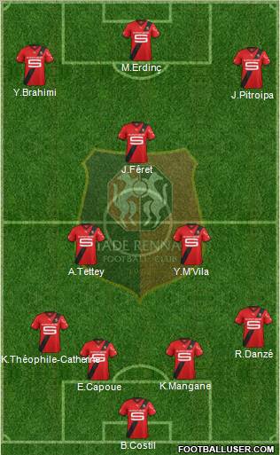 Stade Rennais Football Club Formation 2012