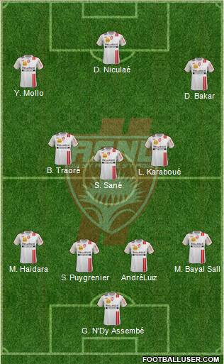 A.S. Nancy Lorraine Formation 2012