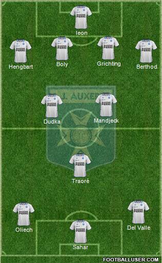 A.J. Auxerre Formation 2012