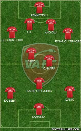 Valenciennes Football Club Formation 2012