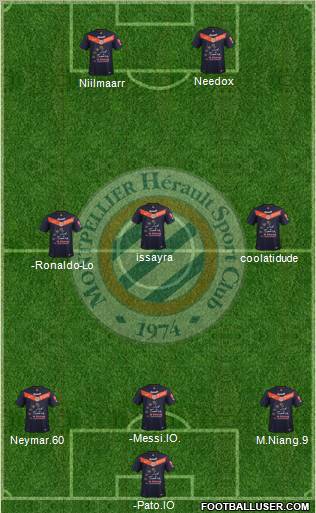 Montpellier Hérault Sport Club Formation 2012