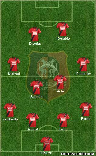 Stade Rennais Football Club Formation 2012