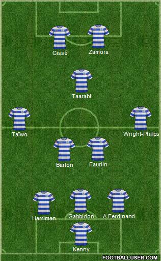 Queens Park Rangers Formation 2012