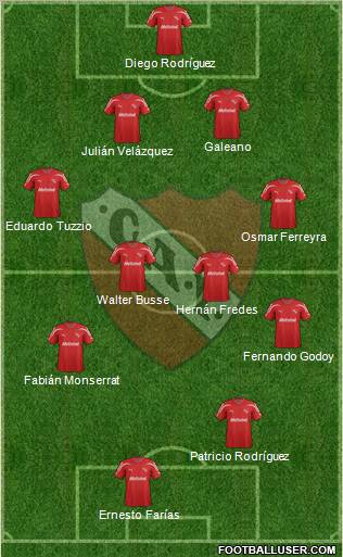 Independiente Formation 2012