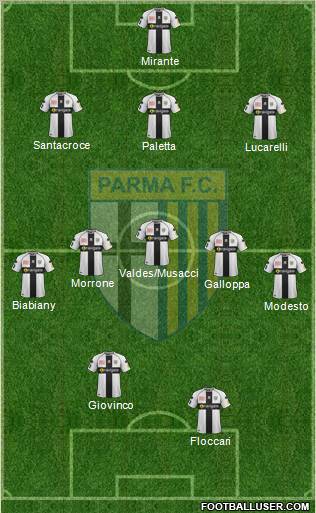 Parma Formation 2012