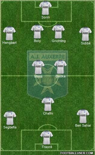 A.J. Auxerre Formation 2012