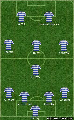 Queens Park Rangers Formation 2012