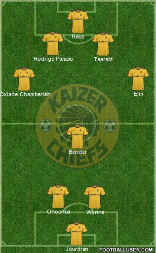 Kaizer Chiefs Formation 2012