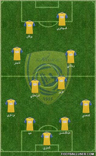 Al-Nassr (KSA) Formation 2012