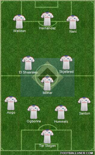 Hamburger SV Formation 2012