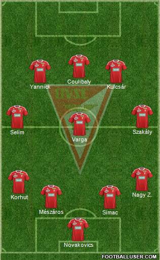 Debreceni VSC Formation 2012