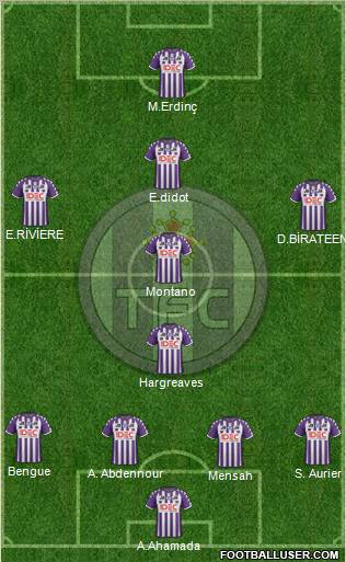 Toulouse Football Club Formation 2012