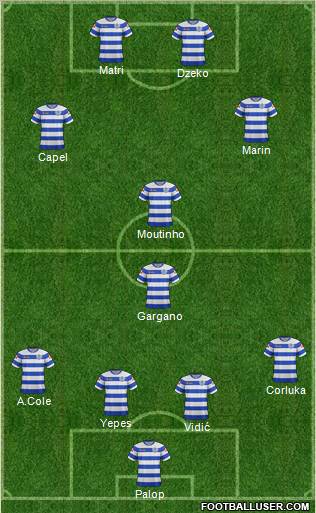 Queens Park Rangers Formation 2012