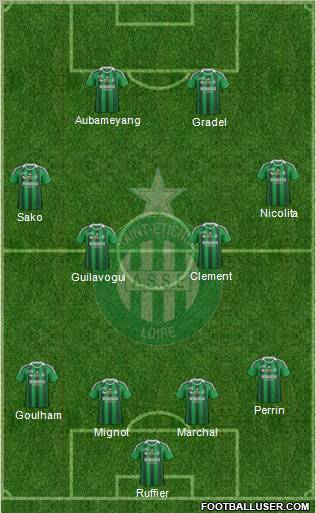 A.S. Saint-Etienne Formation 2012