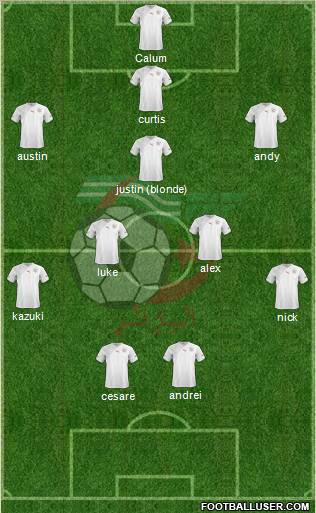 Algeria Formation 2012