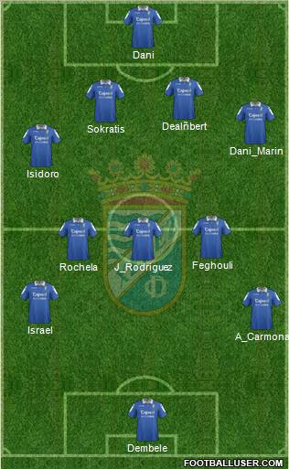 Xerez C.D., S.A.D. Formation 2012