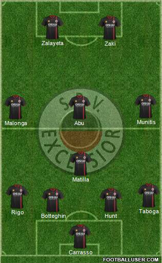 SBV Excelsior Formation 2012