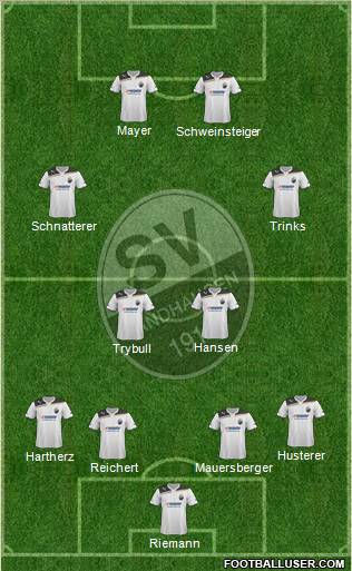 SV Sandhausen Formation 2012