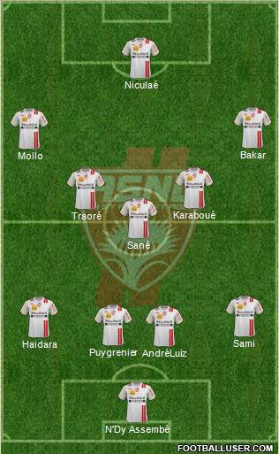 A.S. Nancy Lorraine Formation 2012