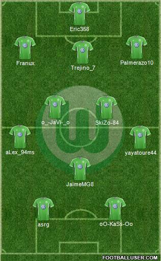 VfL Wolfsburg Formation 2012