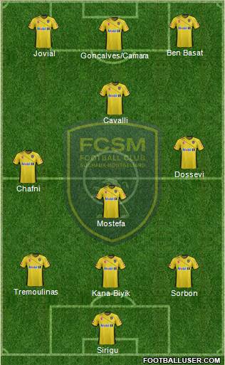 FC Sochaux-Montbéliard Formation 2012