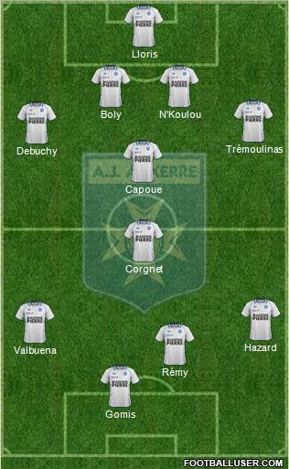 A.J. Auxerre Formation 2012