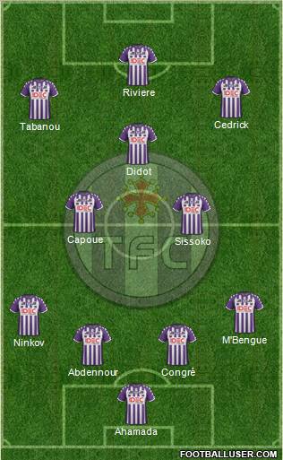 Toulouse Football Club Formation 2012