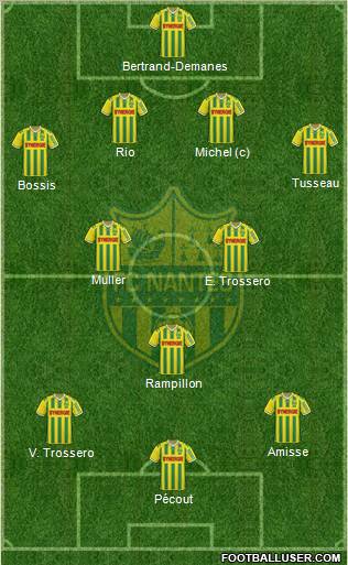 FC Nantes Formation 2012